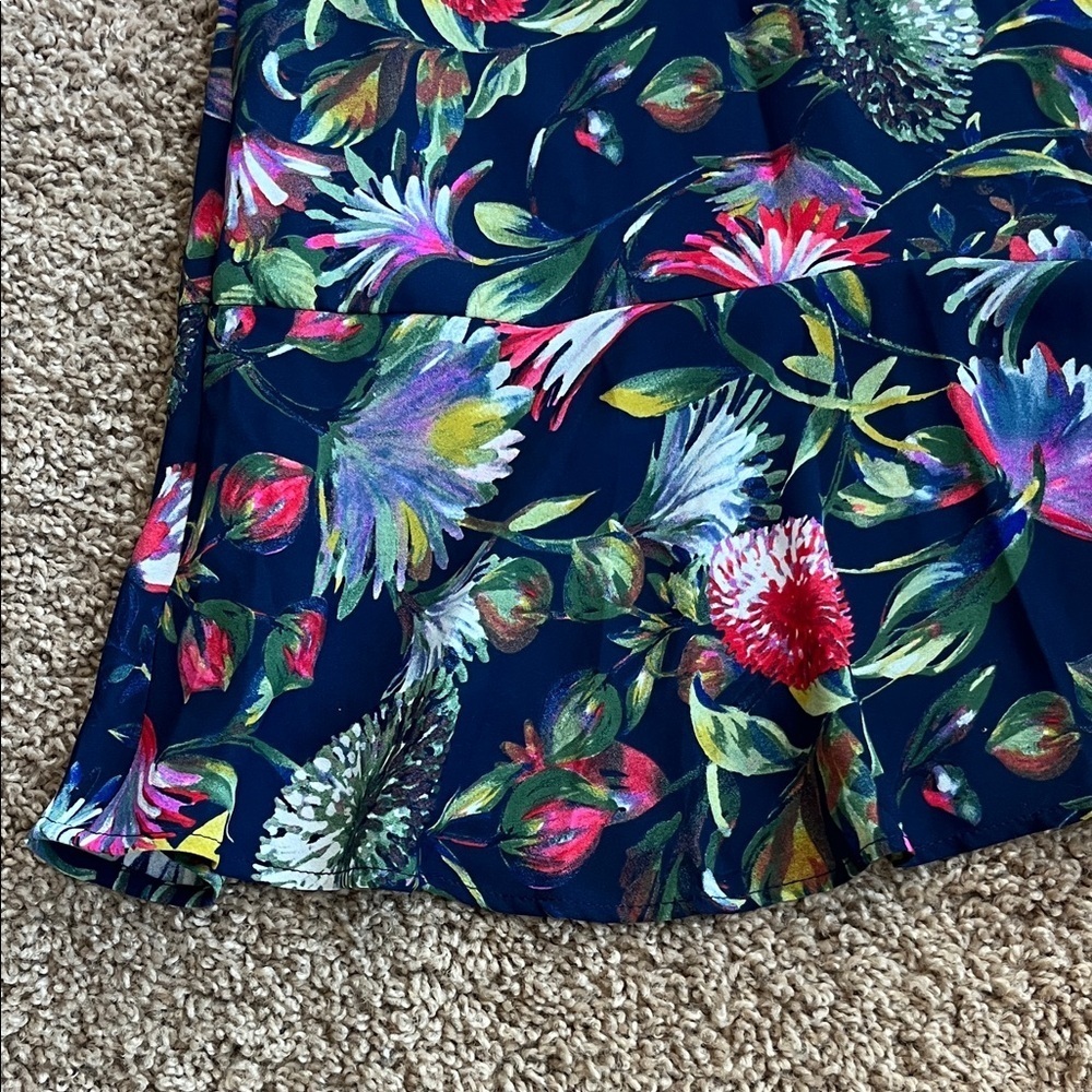 J. Crew Navy Floral Dress - Picture 9 of 16